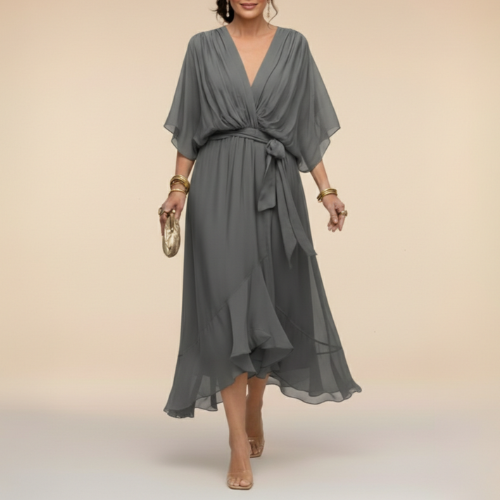 Monica - Vestito con scollo a V
