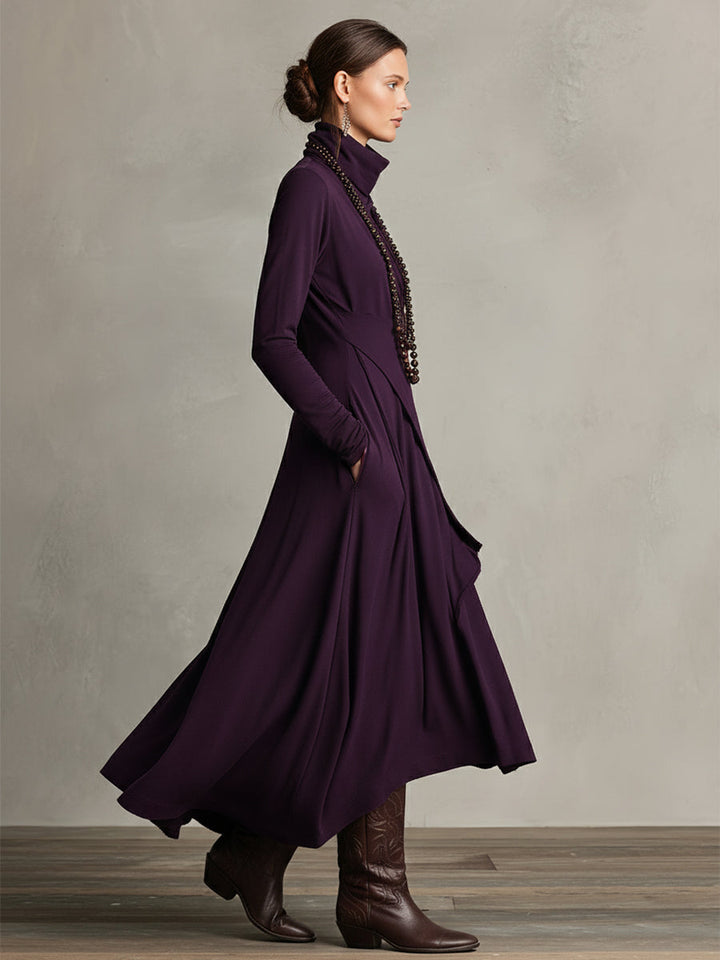 Natalie | Abito Drappeggiato Elegante