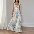 Oriah™ | Vestito Maxi A-Line Floreale