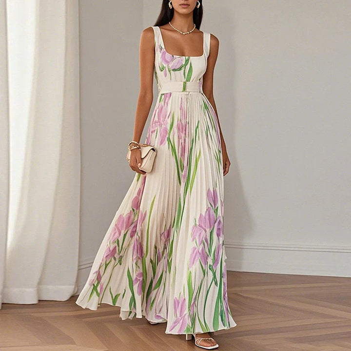 Oriah™ | Vestito Maxi A-Line Floreale