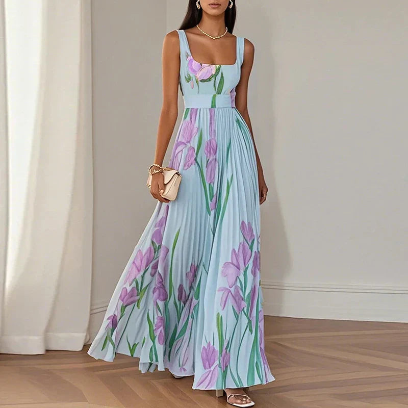 Oriah™ | Vestito Maxi A-Line Floreale