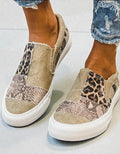 Quinny | Scarpe in Tela con Stampa Leopardo Casual