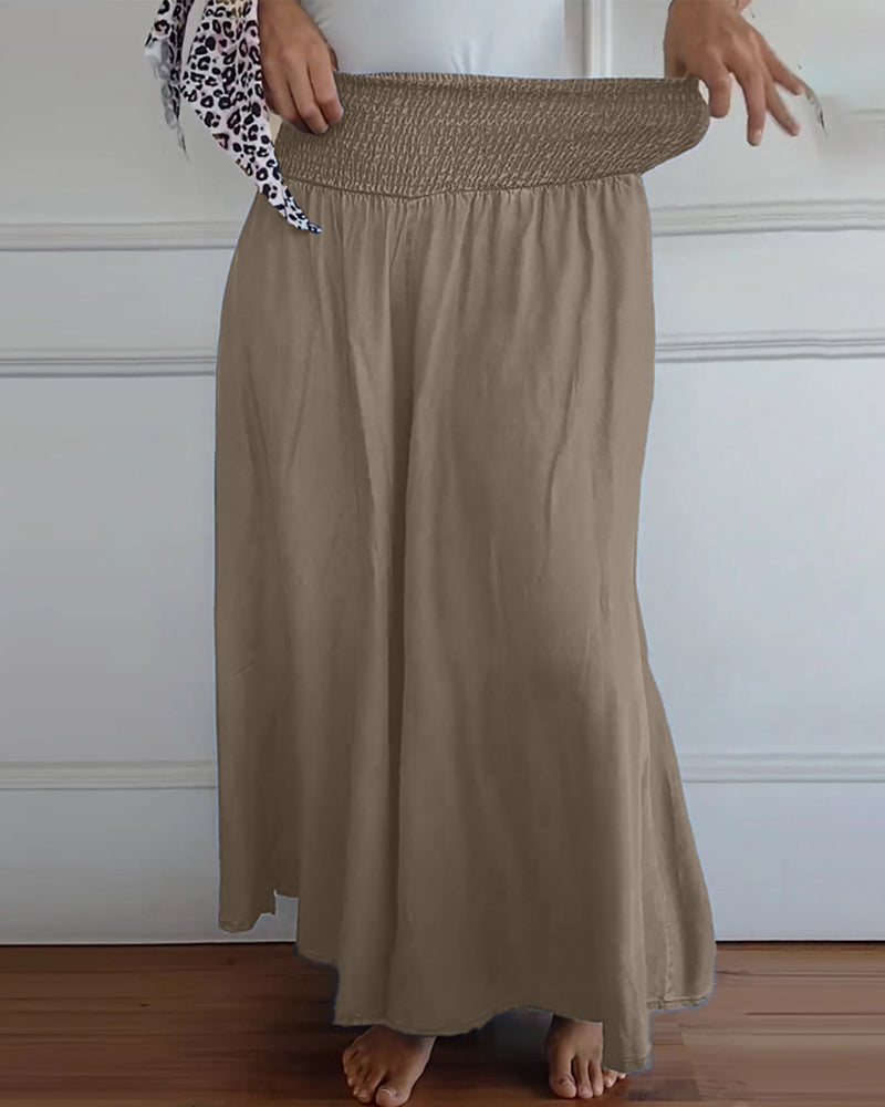 Reina - Pantaloni Comodi a Gamba Larga