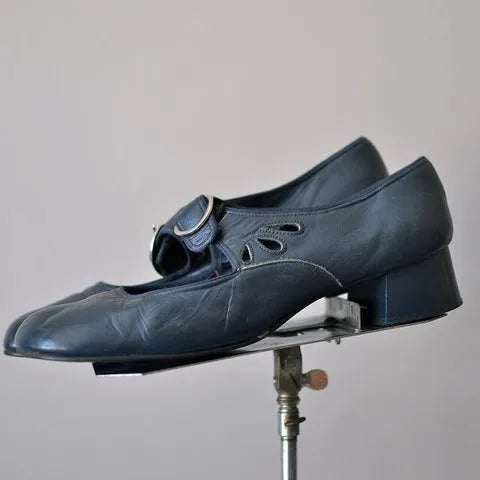 Rosalé | Scarpe rétro francesi con fibbia e tacco stabile