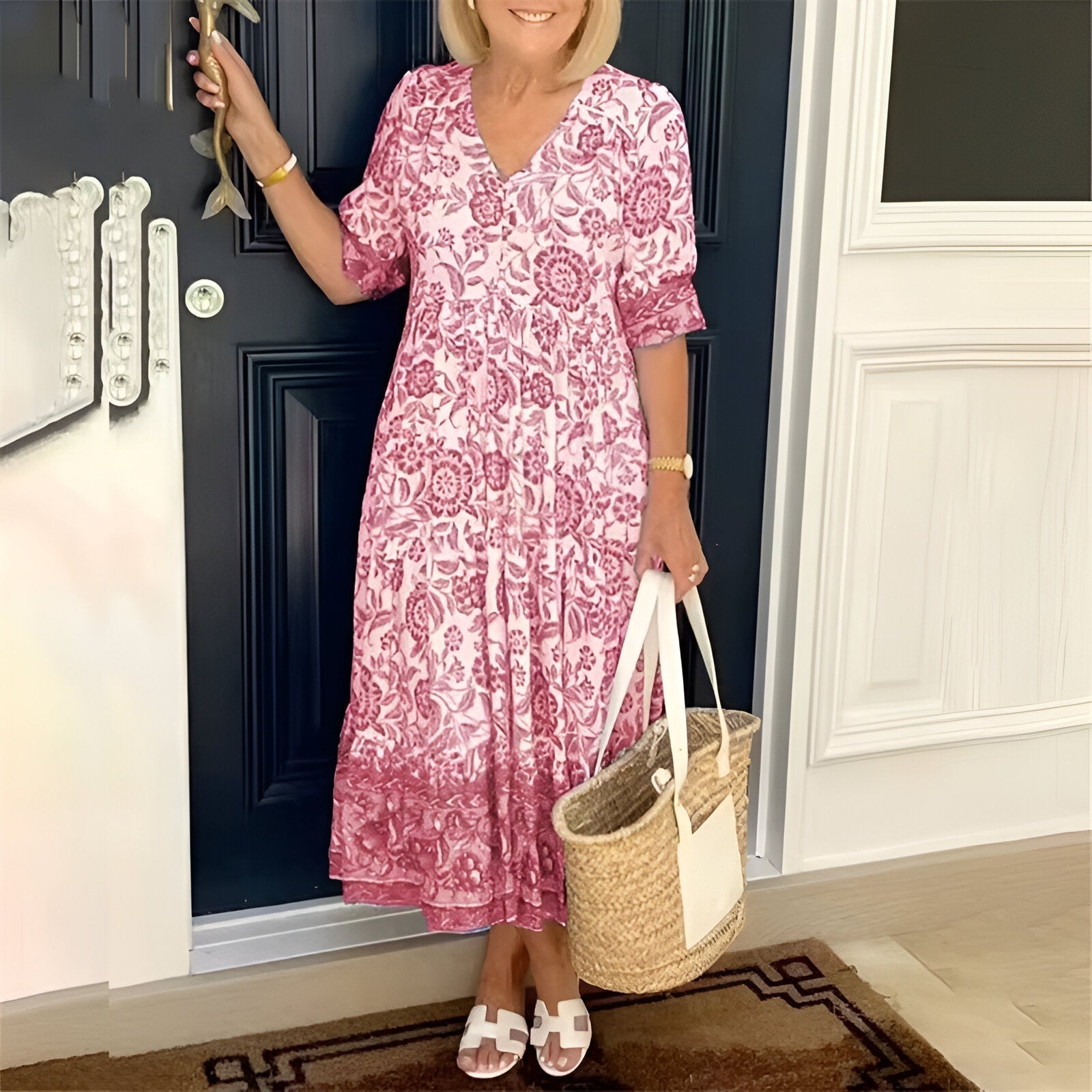 Rosetta™ Abito Bohemien a V
