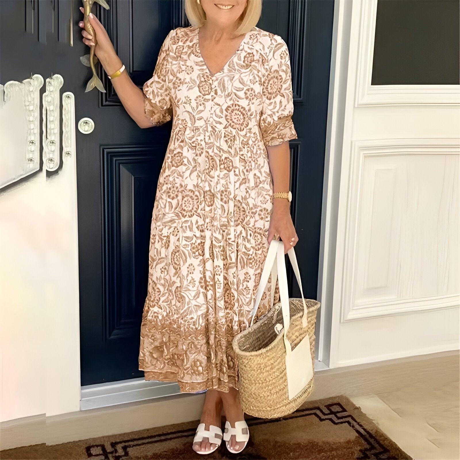 Rosetta™ Abito Bohemien a V