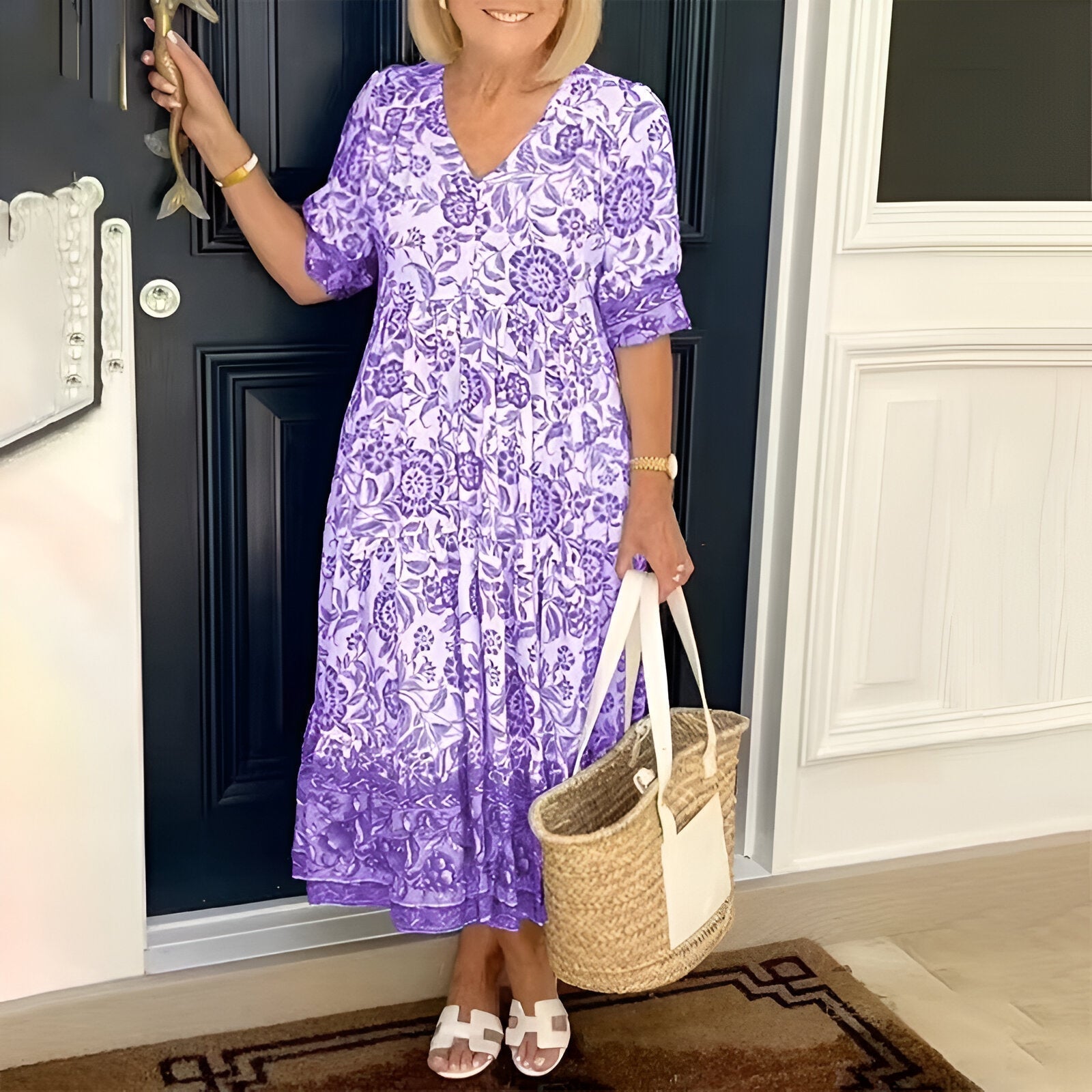 Rosetta™ Abito Bohemien a V