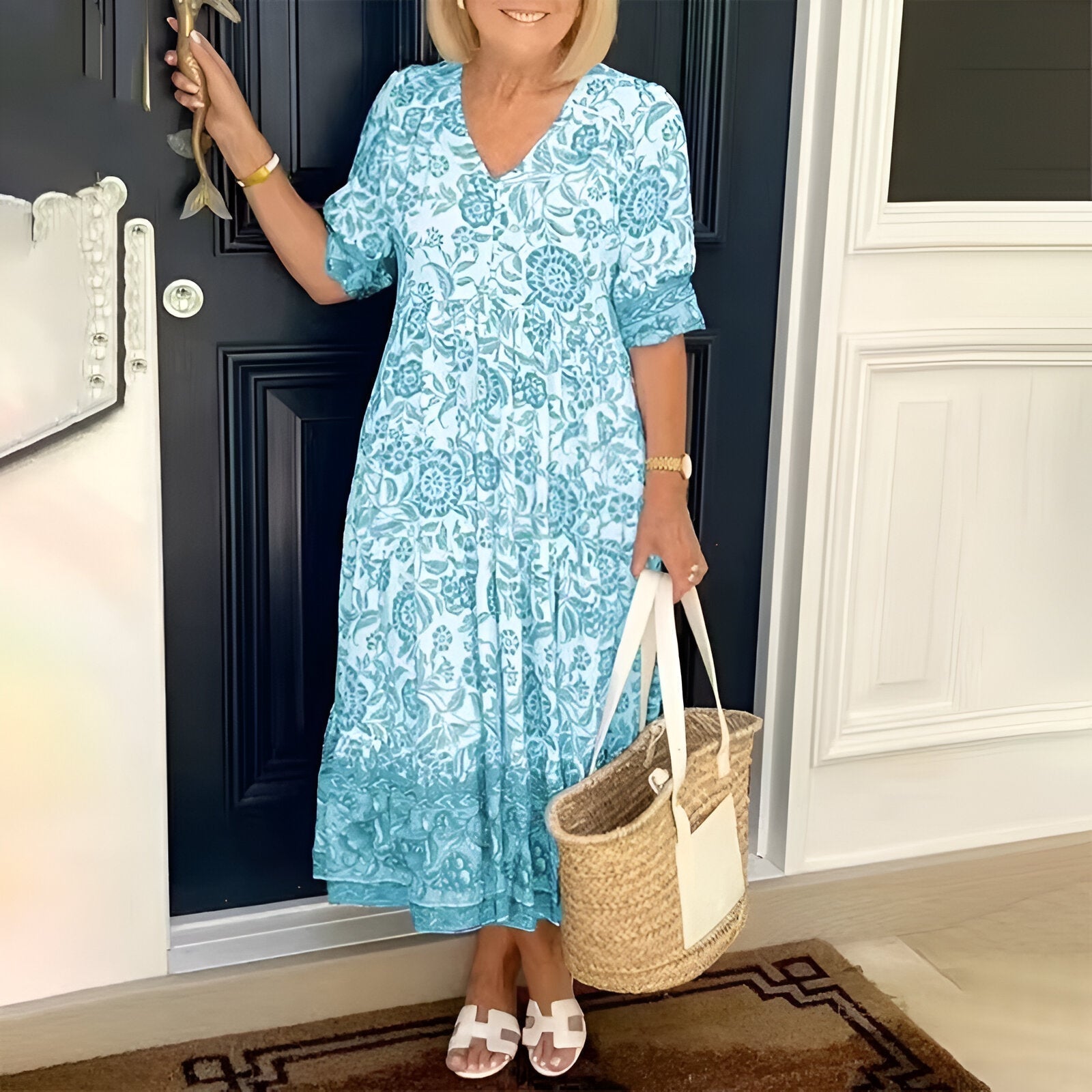 Rosetta™ Abito Bohemien a V
