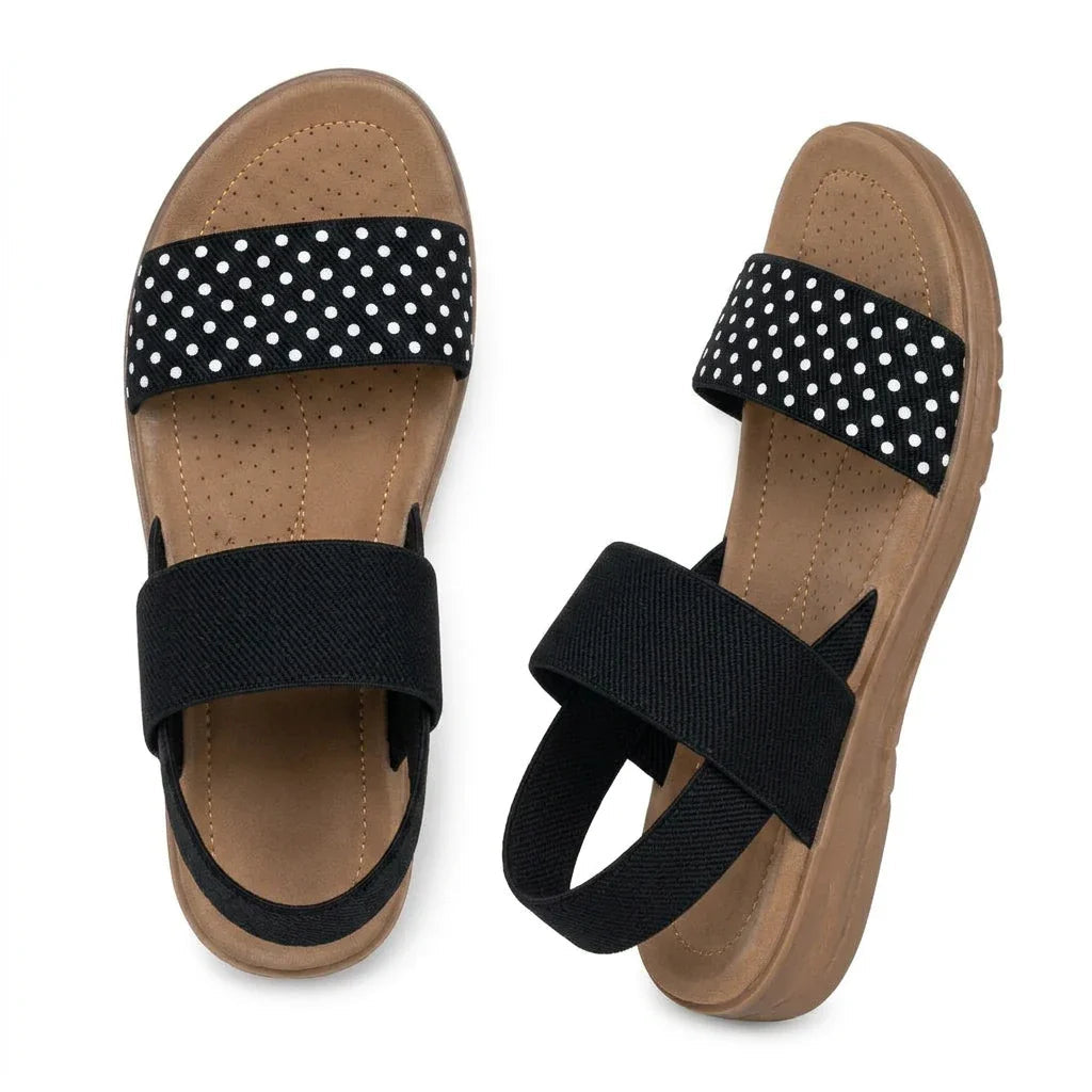 Xandra - Sandali elastici e leggeri per un comfort che dura tutto il giorno.