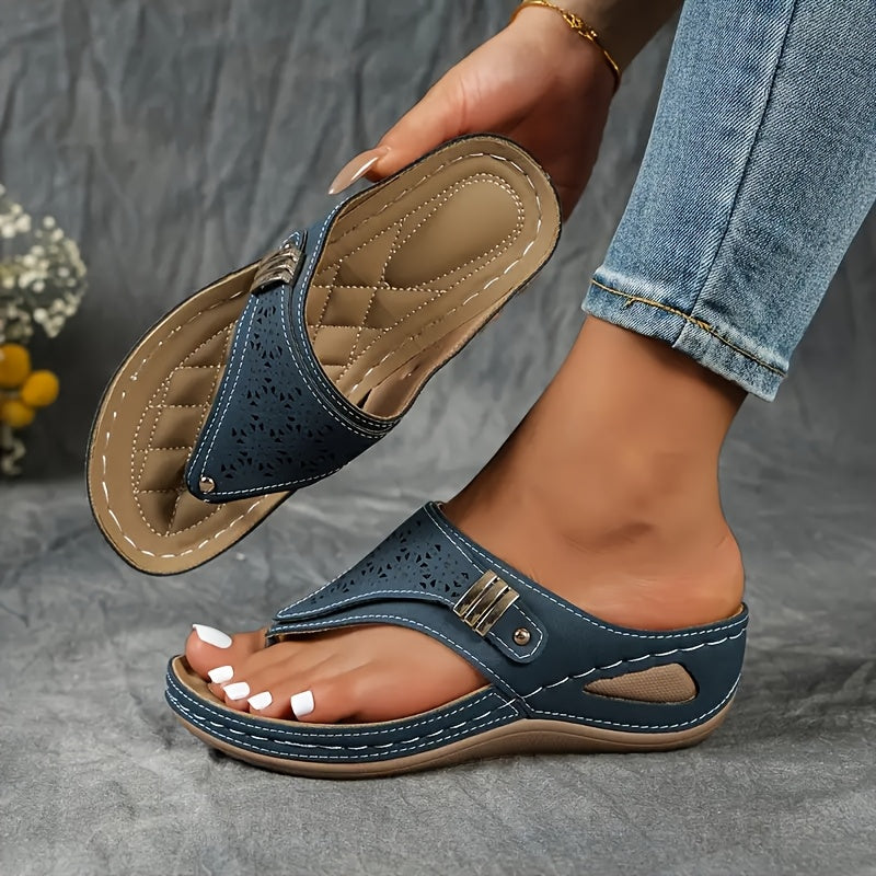 Sophia | Sandali Wedge Confortevoli