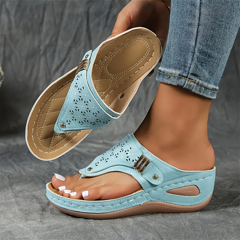 Sophia | Sandali Wedge Confortevoli