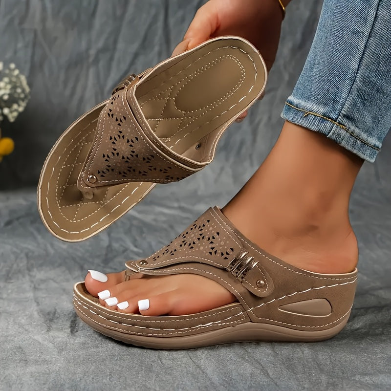 Sophia | Sandali Wedge Confortevoli