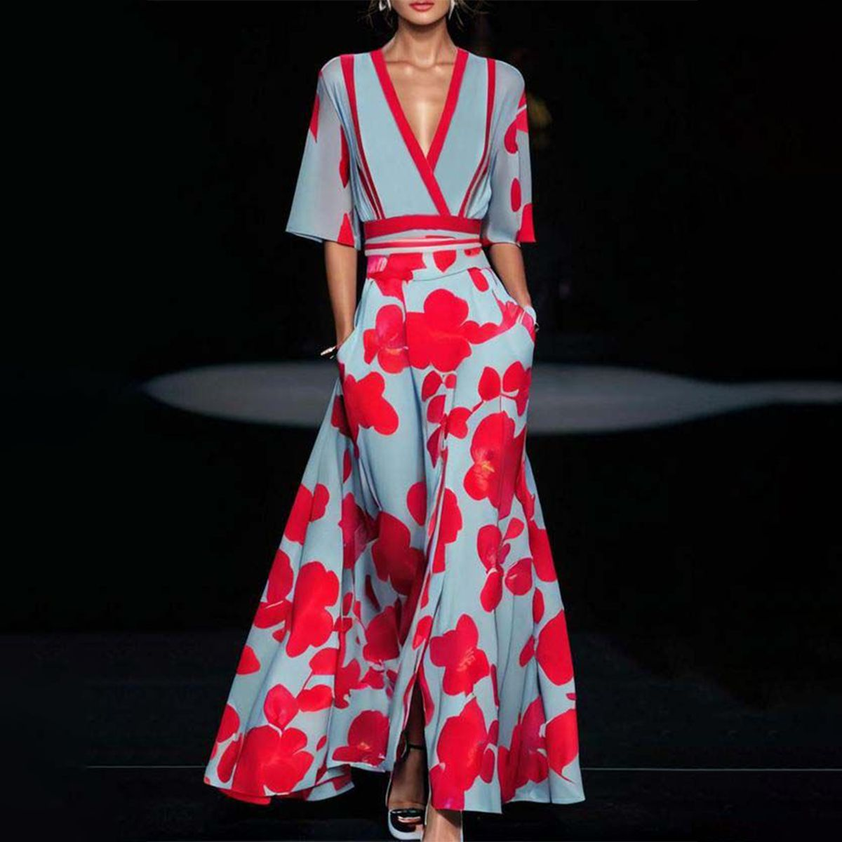 Tahlia | Abito Elegante in Viscosa