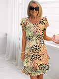 Theresa | Abito Elegante con Rouches