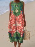 Vera™ Vestito Midi Bohemien