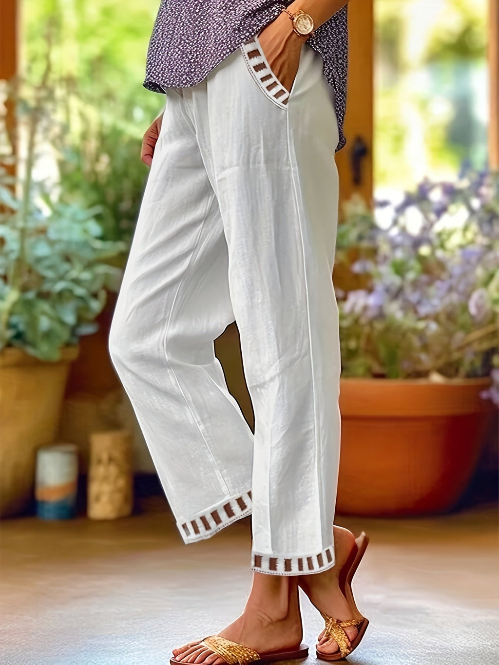 Wren – Pantaloni Corti Relaxati con Rifinitura a Contrasto
