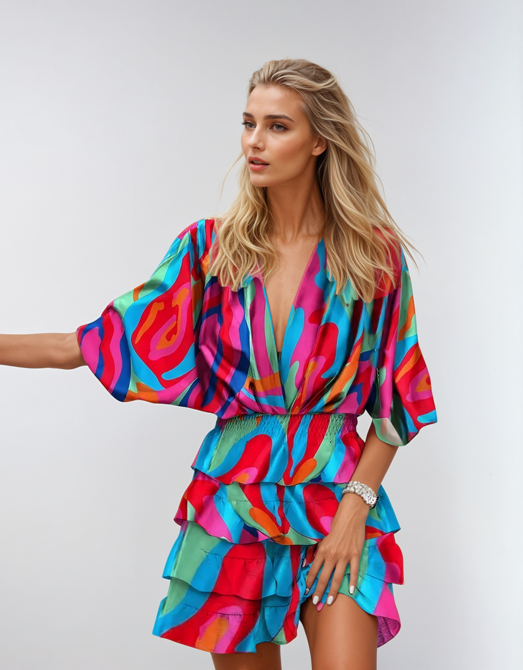 Zachi™ | Abito Midi Floreale